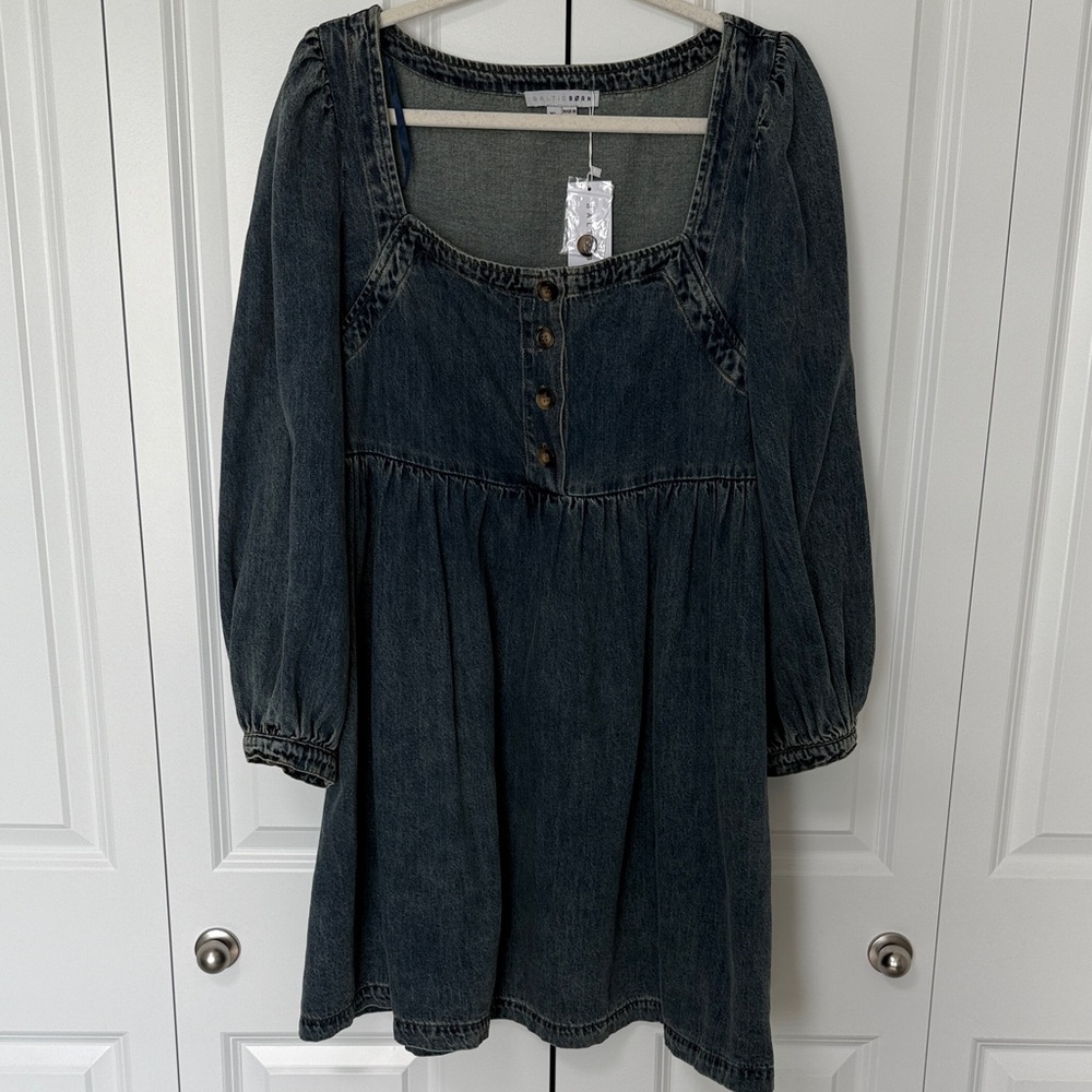 Baltic Born Denim Blue Dress